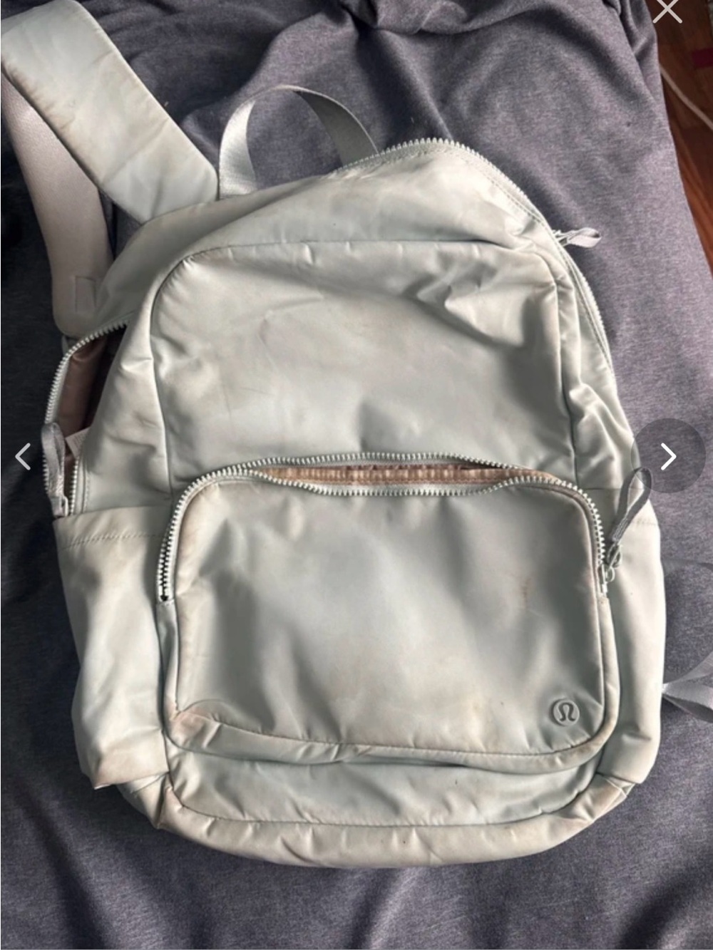 lululemon athletica mint green Everyday Compact Backpack
